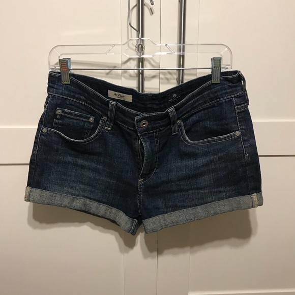 Ag Adriano Goldschmied Pants - AG Jeans “the pixie” shorts in dark was size 28